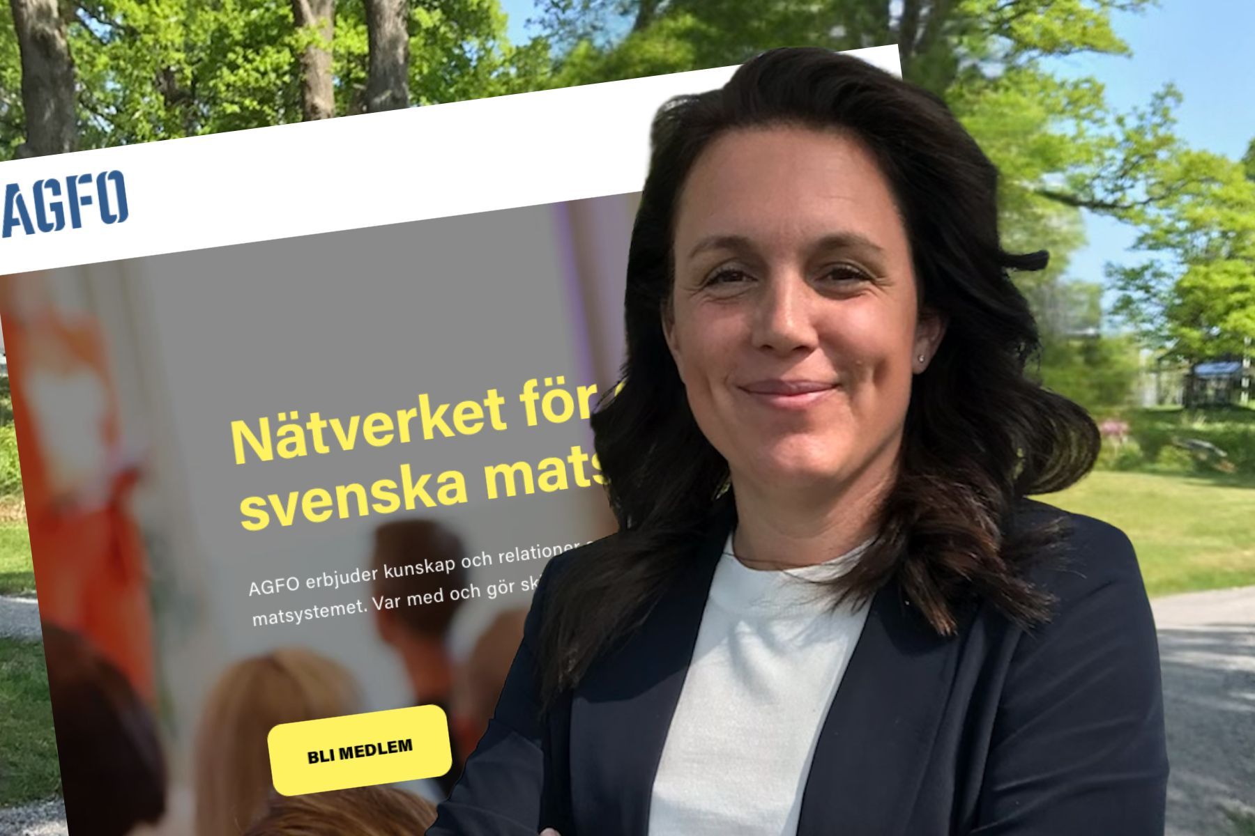 Helena la Corte, vd på LRF Media. Pressbild / skärmdump (montage).