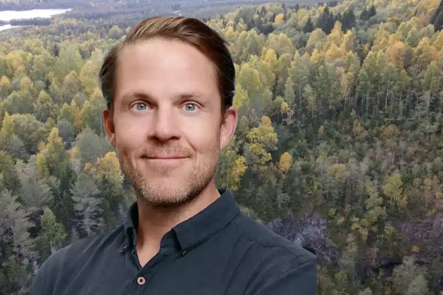 Fredrik Olrog är ny vd på MineStorage. Foto: Pressbild