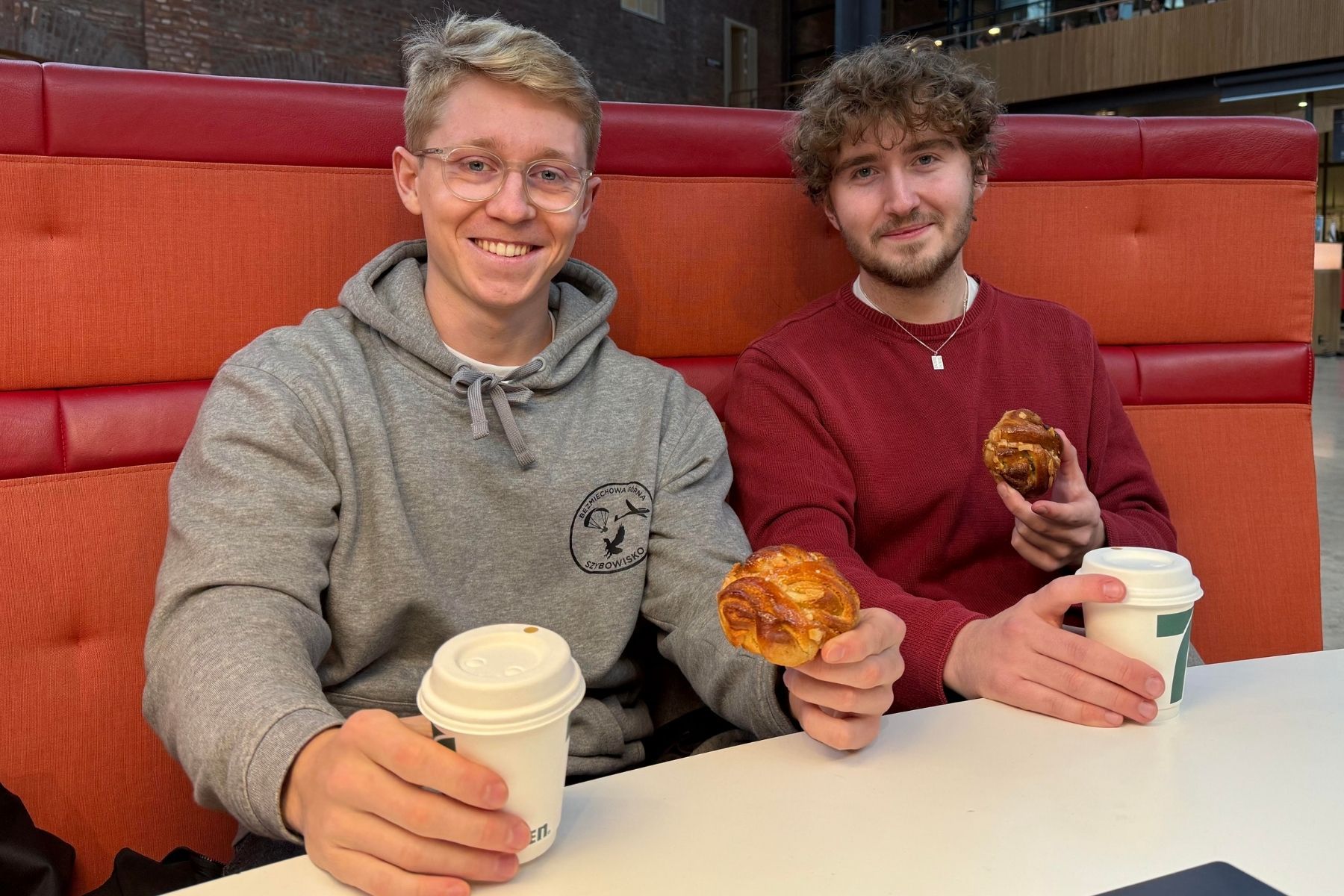 Oskar Albinsson och Frans Ignberg. Foto: Privat.