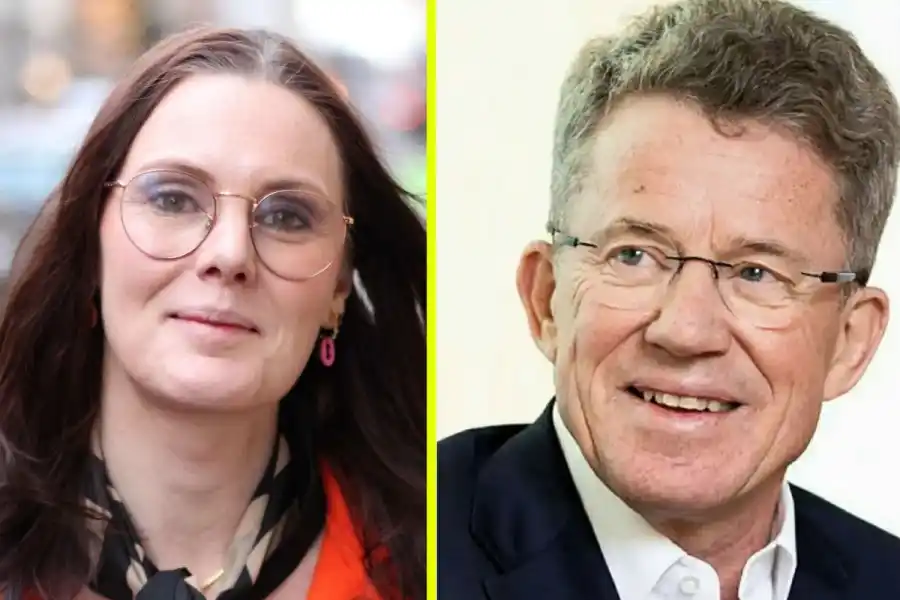 Ulrika Tornerefelt och Leif Ottosson. Foto: Pressbild.