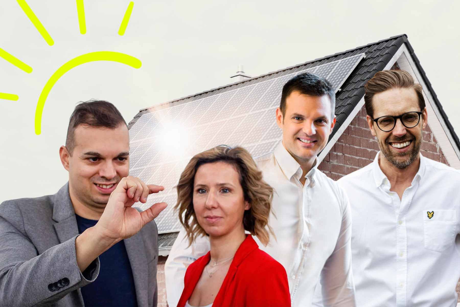 Jacinto Sá och Cristina Paun, Lech Kaniuk och Olof Eriksson. Foto: press/collage Impact Loop.