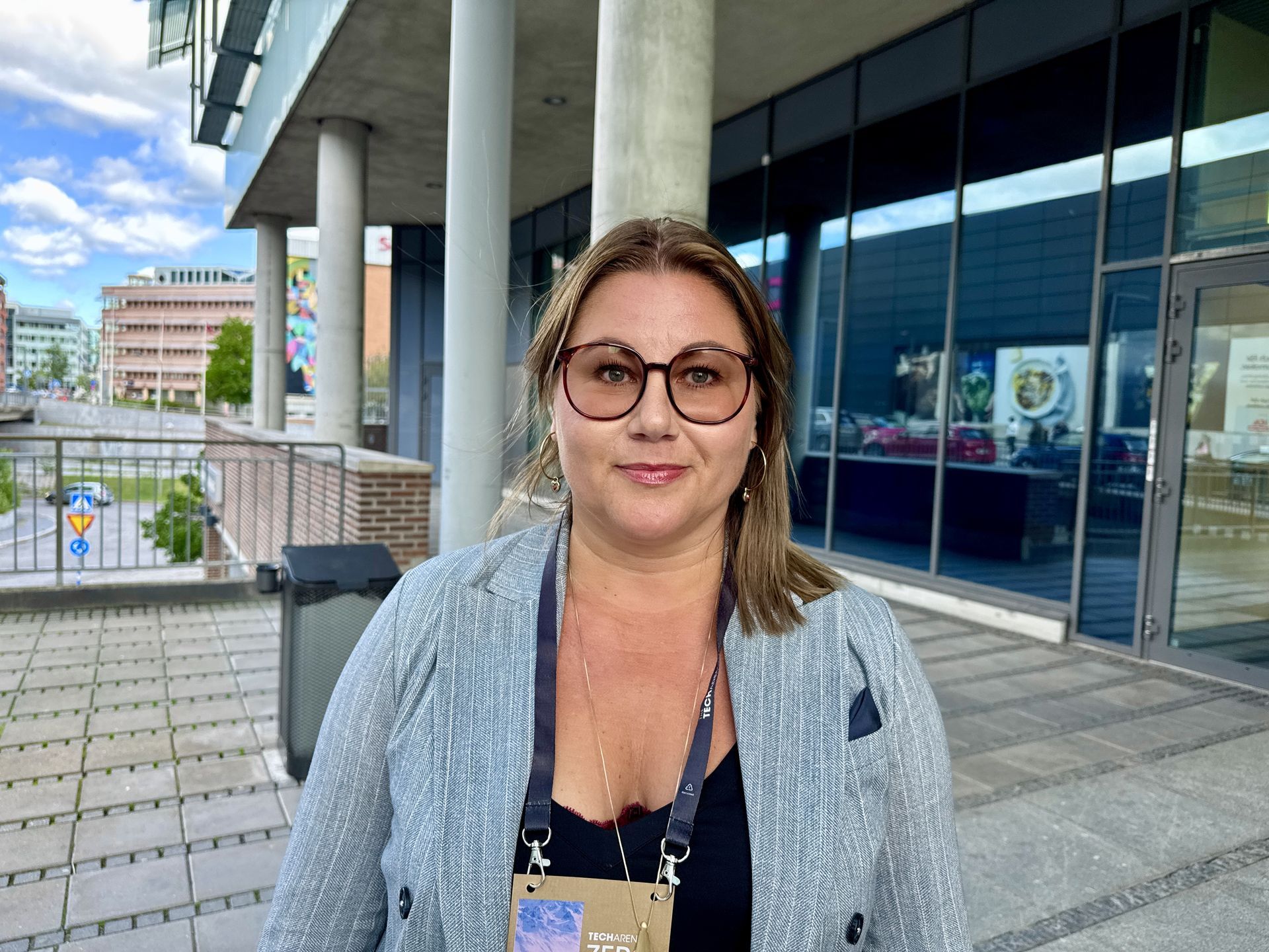 Hållbarhetsprofilen Tove Ahlström. Foto: Impact Loop.