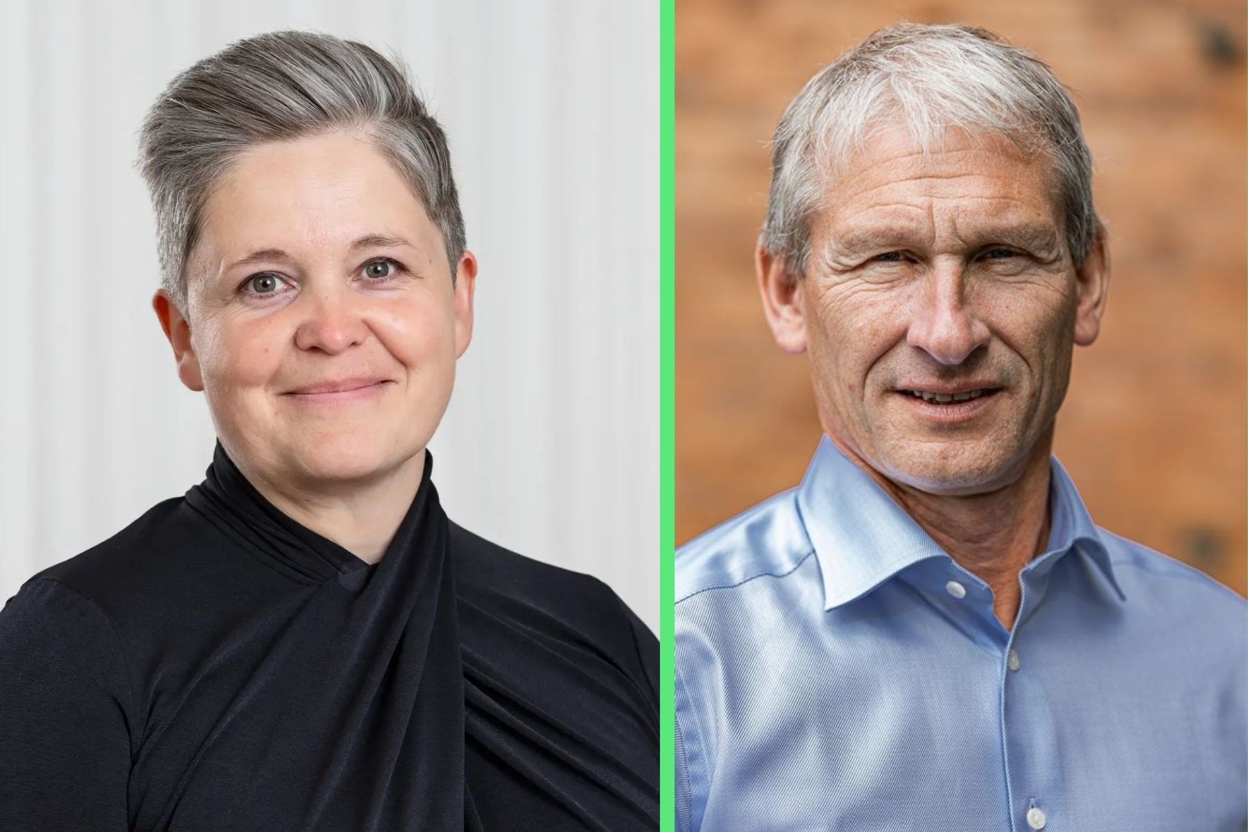 Caroline Bertlin och Anders Egelrud. Pressbilder.