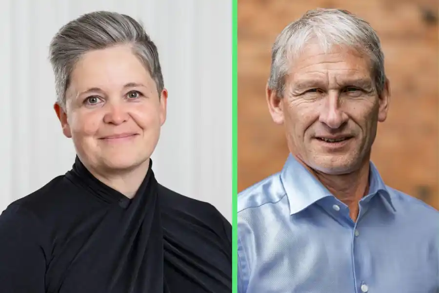 Caroline Bertlin och Anders Egelrud. Pressbilder.