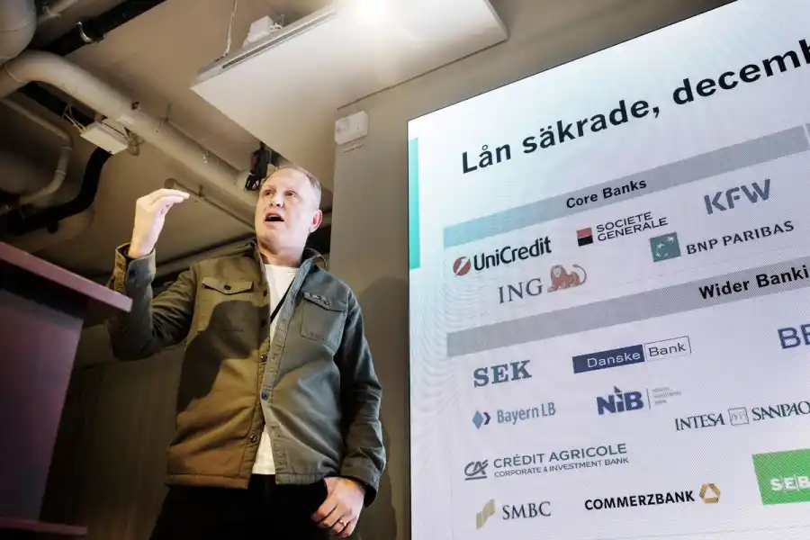 Henrik Henriksson, vd för Stegra. Foto: TT.