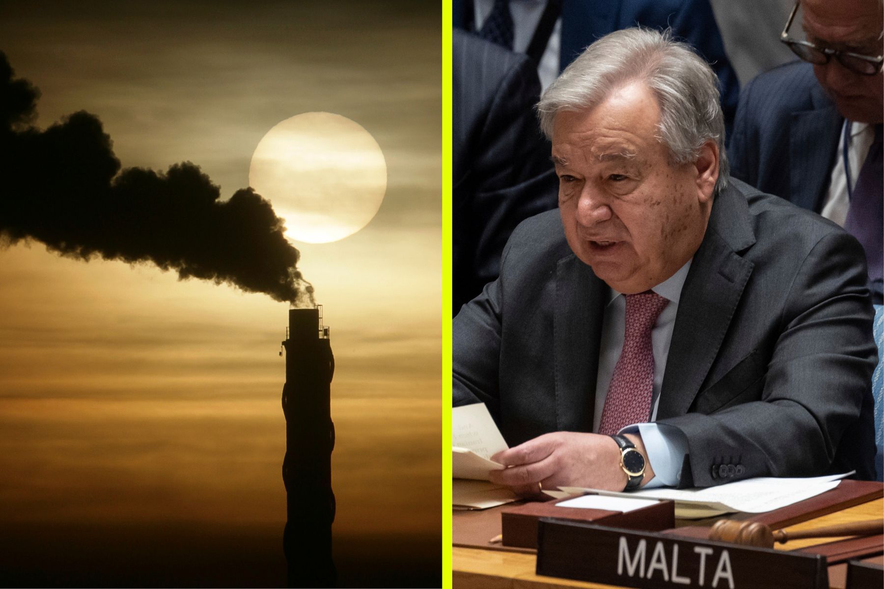 FN:s generalsekreterare Antonio Guterres. Foto: TT.