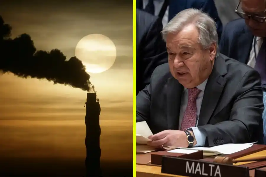 FN:s generalsekreterare Antonio Guterres. Foto: TT.