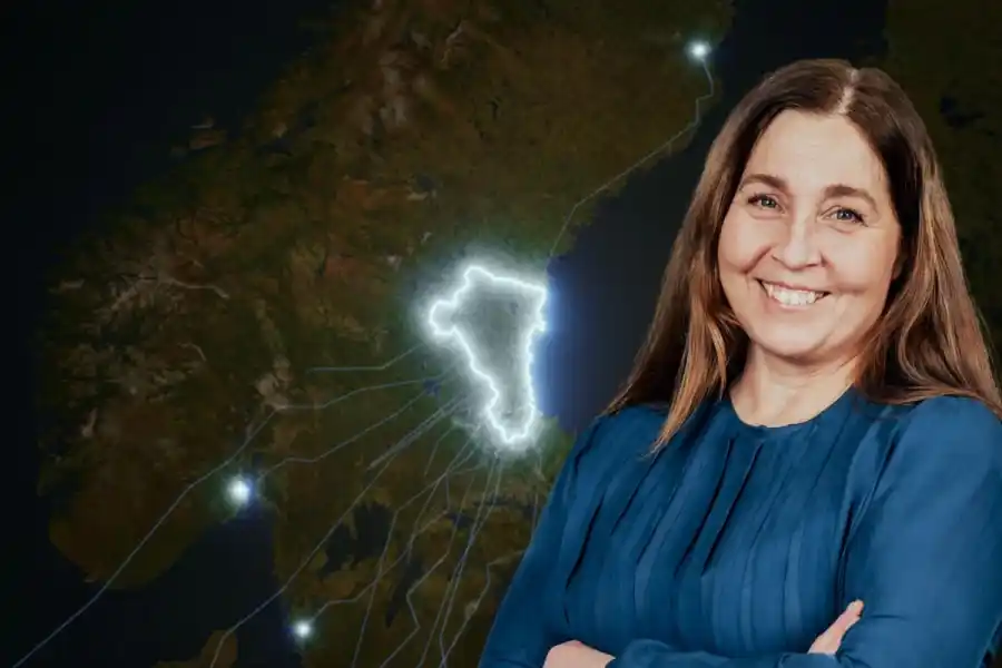 Ulrika Malmqvist, vd på Movexum. Pressbilder (montage).