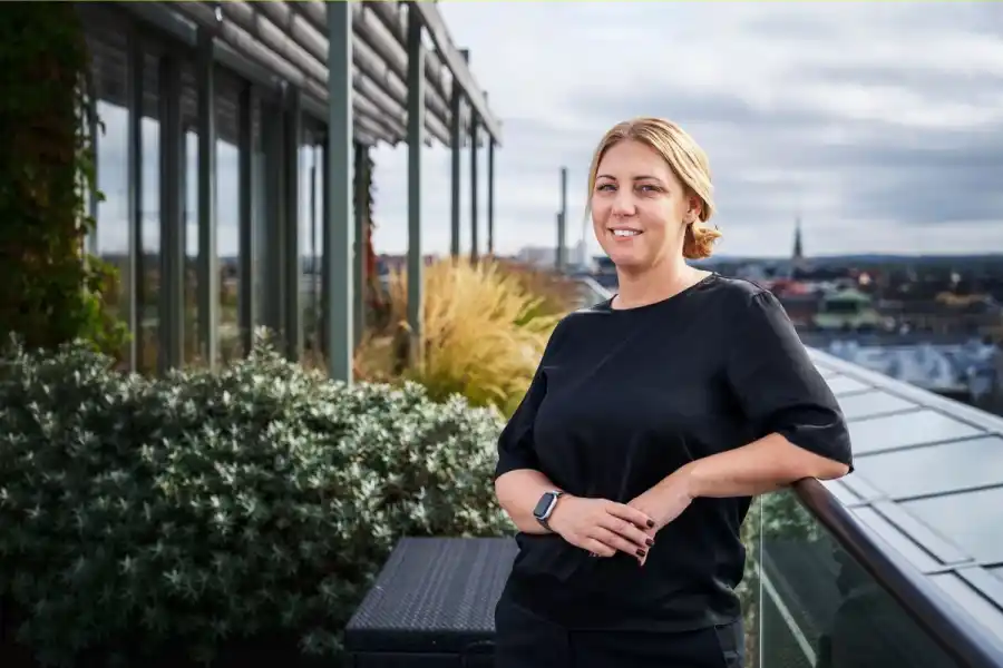 Elin Ljung, ansvarig för hållbarhet och kommunikation på Nordic Capital.
