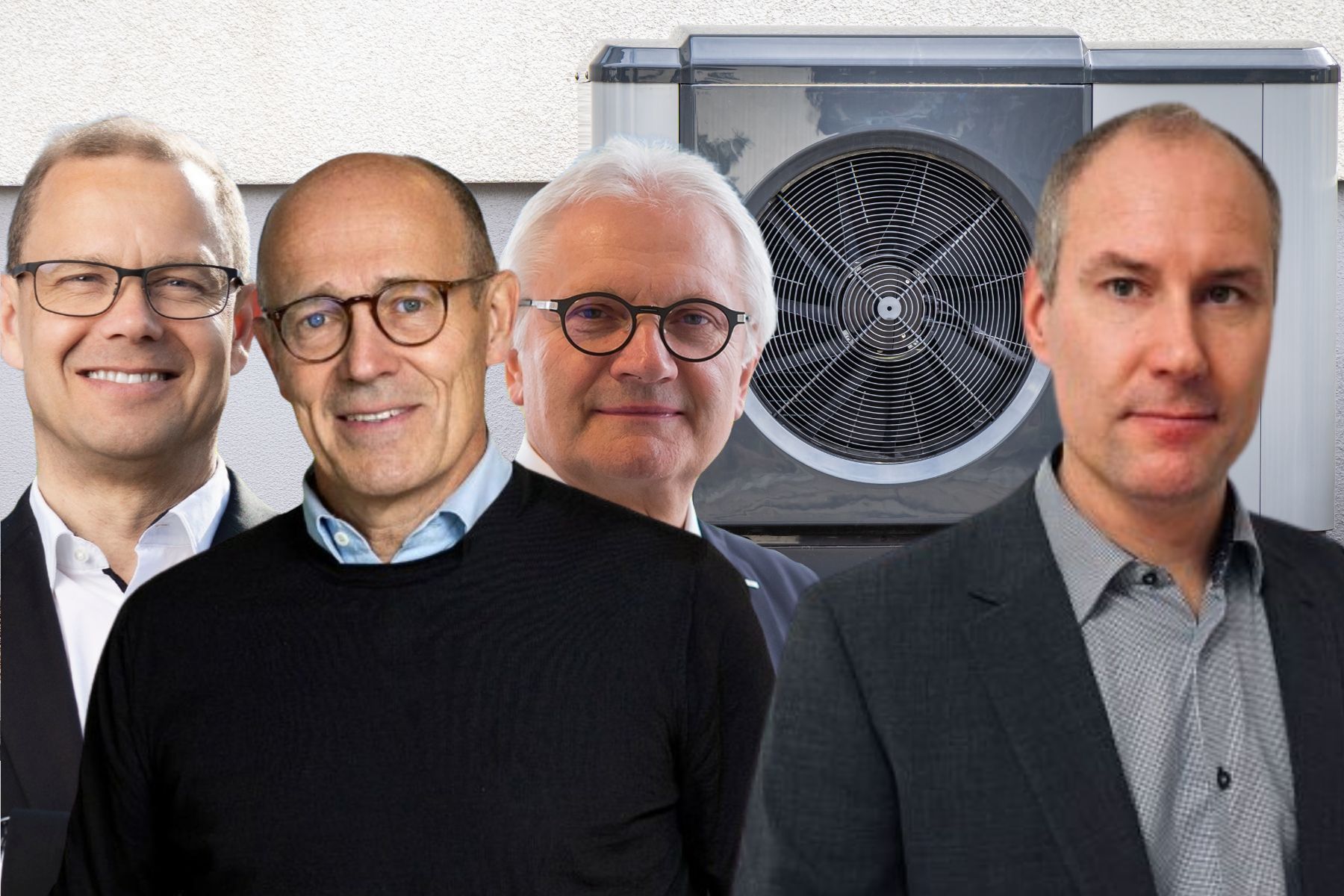 Fredrik Rosenqvist, Harald Mix, Gerteric Lindquist och Peter Tellram. Foto: Pressbilder (montage).