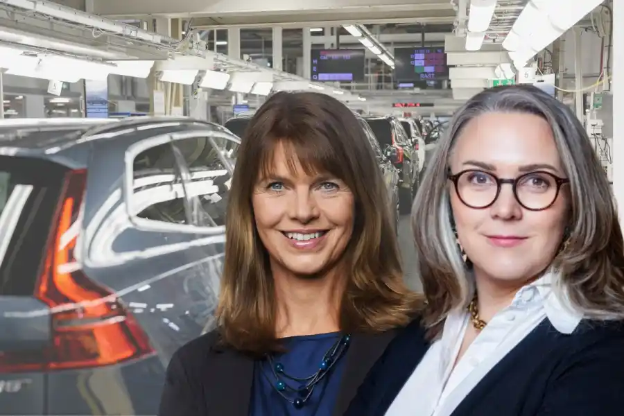 Linda Pålsson, president och vd på Afry, samt Emma Ranerfors, presschef och strateg på Sweco. Foto: TT / pressbilder (montage).