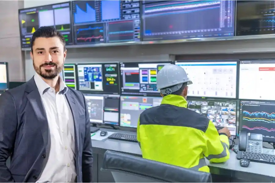 Per Nyberg, chef för ABB Motion Service i Sverige. Foto: Pressbilder (montage).