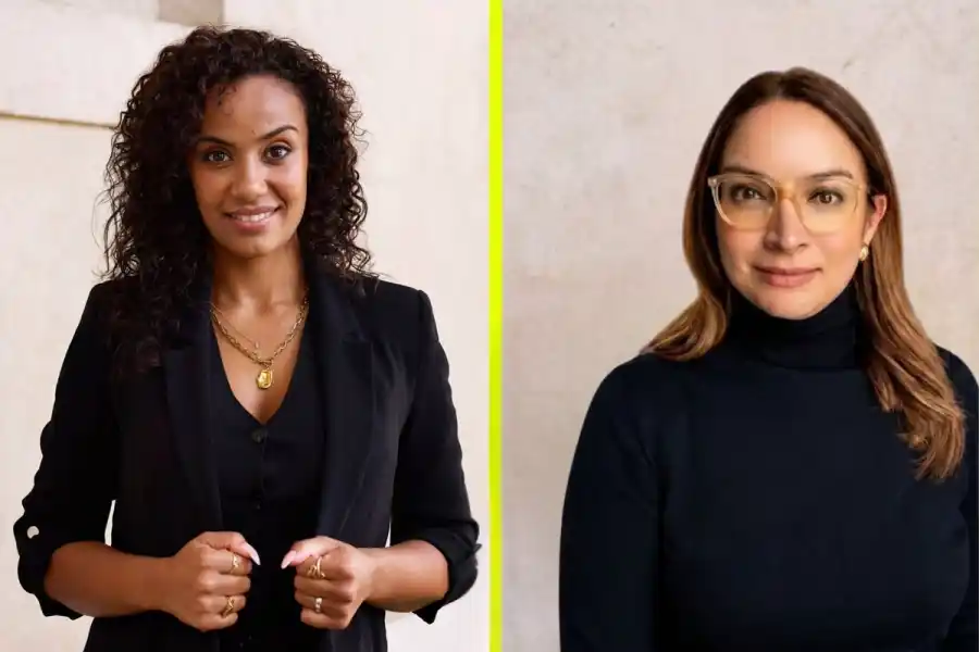 Nora Bavey och Anne-Marie Christoffersen-Deb. Foto: pressbilder.