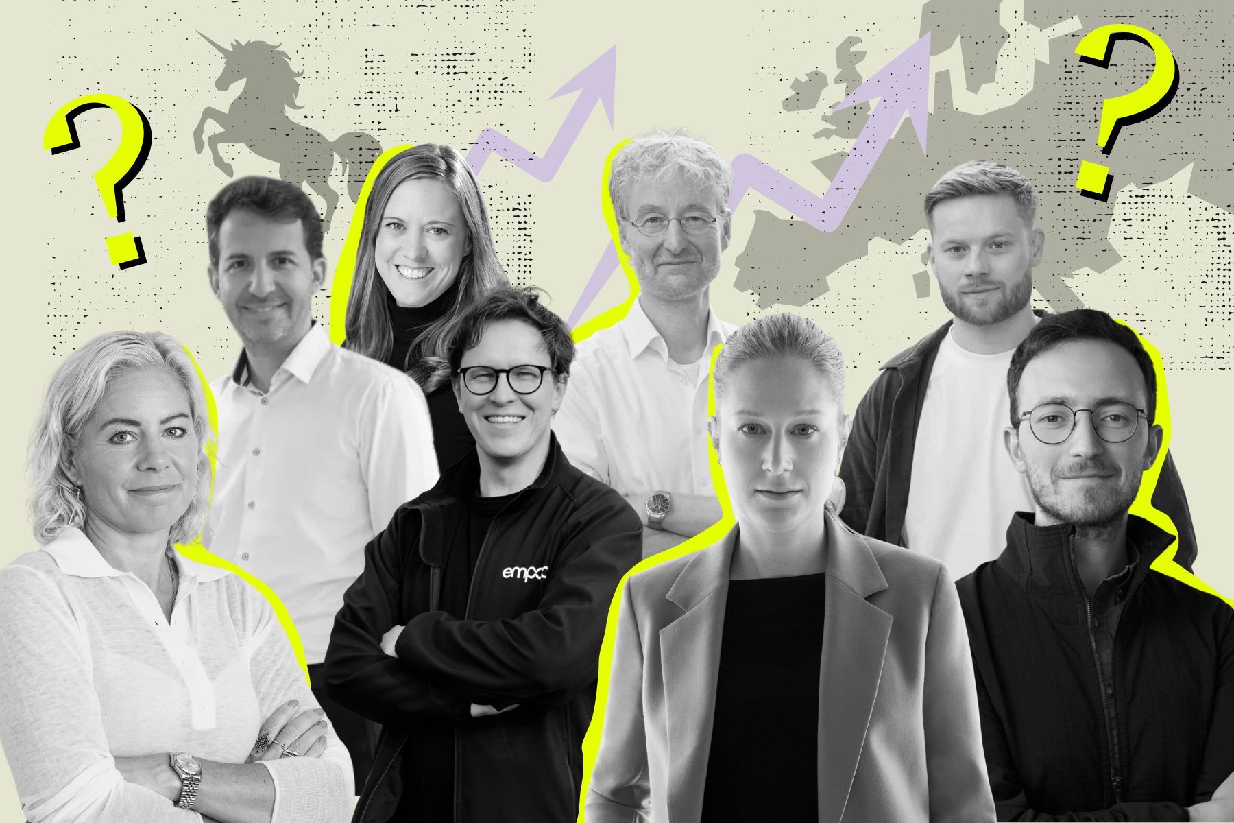 Some of the soonicorn founders listed in this feature. Credit: Press photos/Impact Loop design