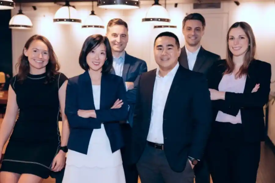 Parts of the Blue Earth Capital team. Photo: Blue Earth Capital.