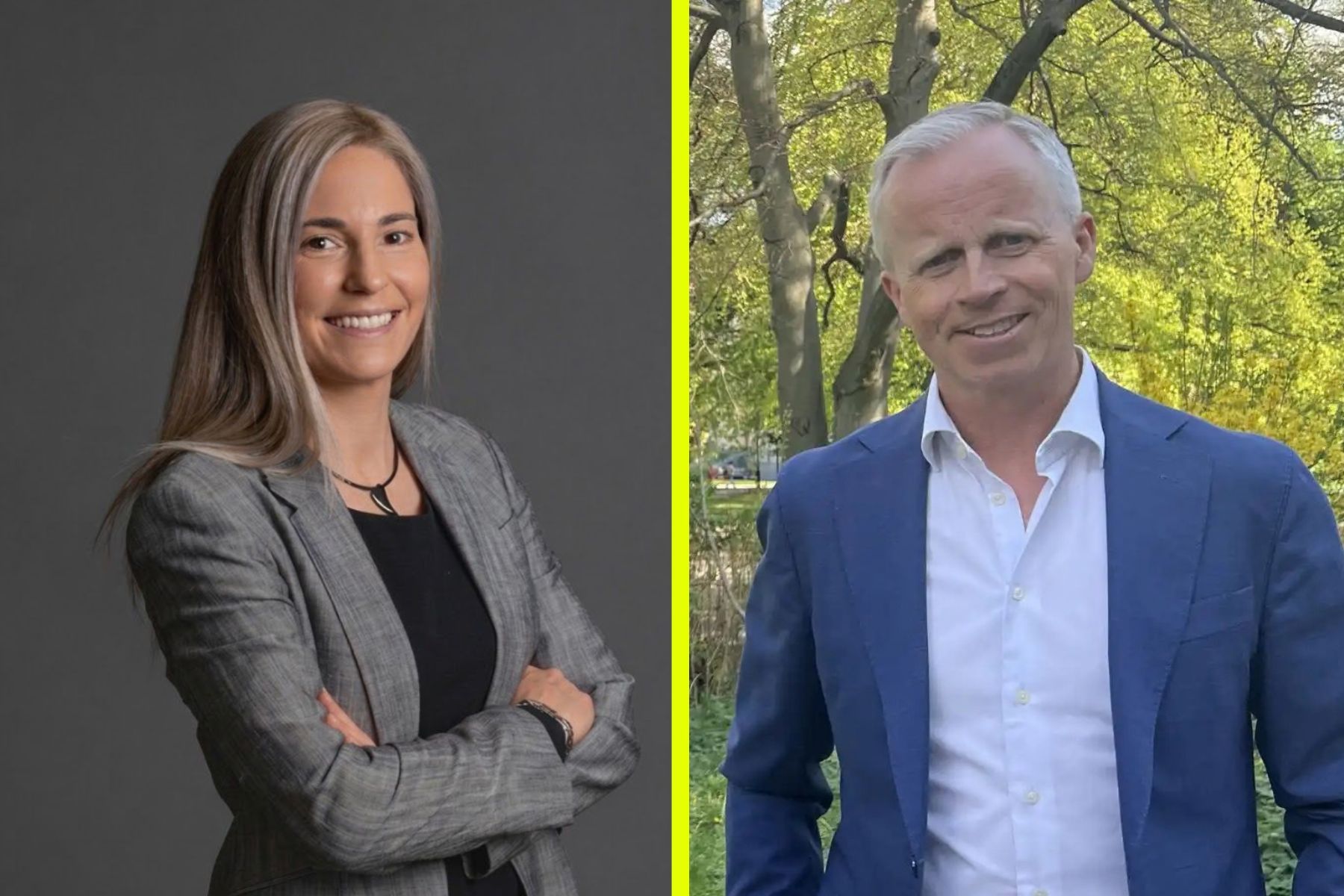Susanne Lohmann och Mikael Sundström. Foto: pressbild / Johann Bernövall.
