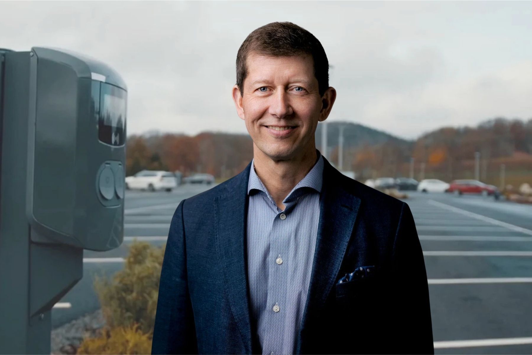 Mikael Ring, vd på Voltiva. Foto: Voltiva (montage).