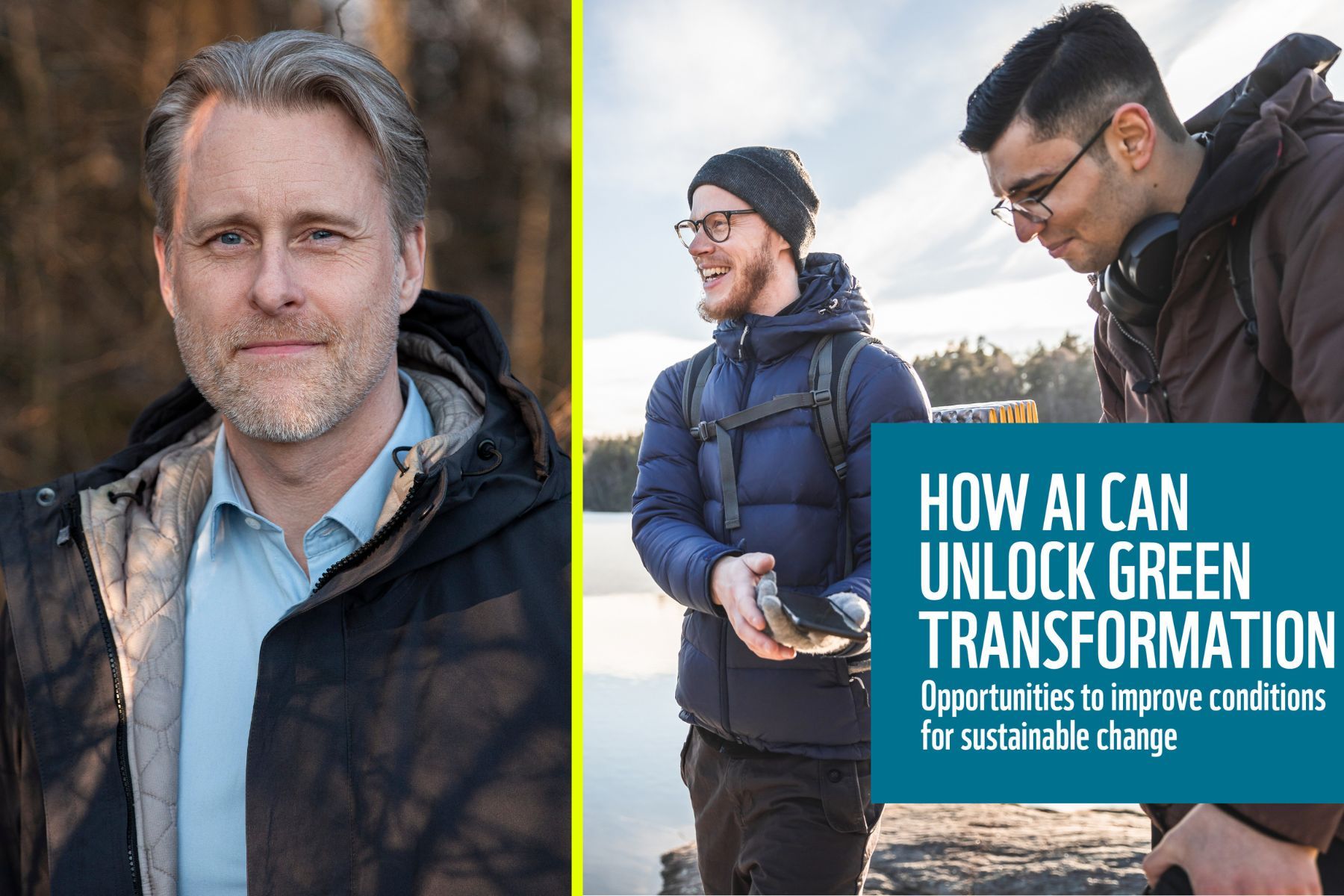 Örjan Jansson, WWF, pressbild. Omslaget till den nya rapporten, foto Diego Martin / Stocksy