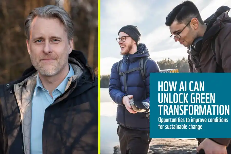 Örjan Jansson, WWF, pressbild. Omslaget till den nya rapporten, foto Diego Martin / Stocksy