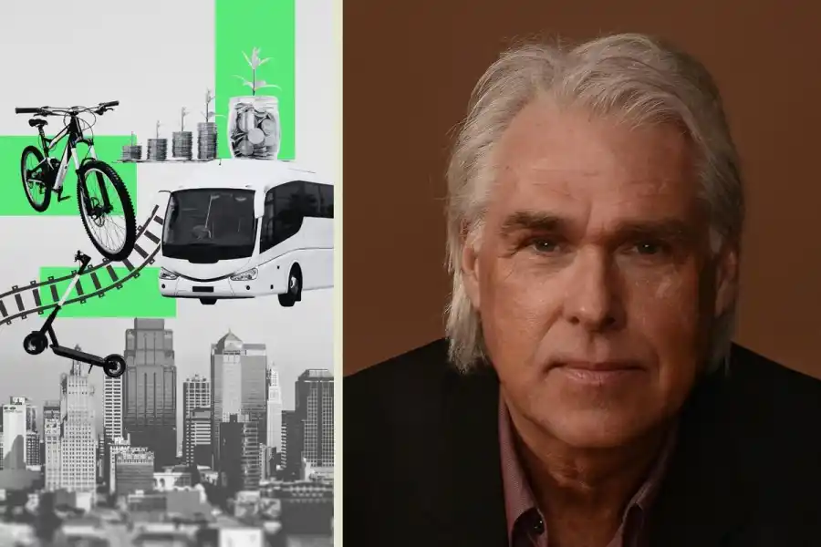 Peter Vest, chef för investeringar och portföljer på EIT Urban Mobility. Foto: press, grafik av Impact Loop.