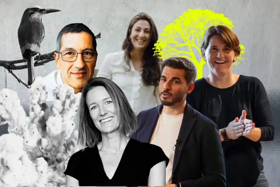 Some of the biodiversity investors in our deepdive. Names in the article. Graphics: Impact Loop.