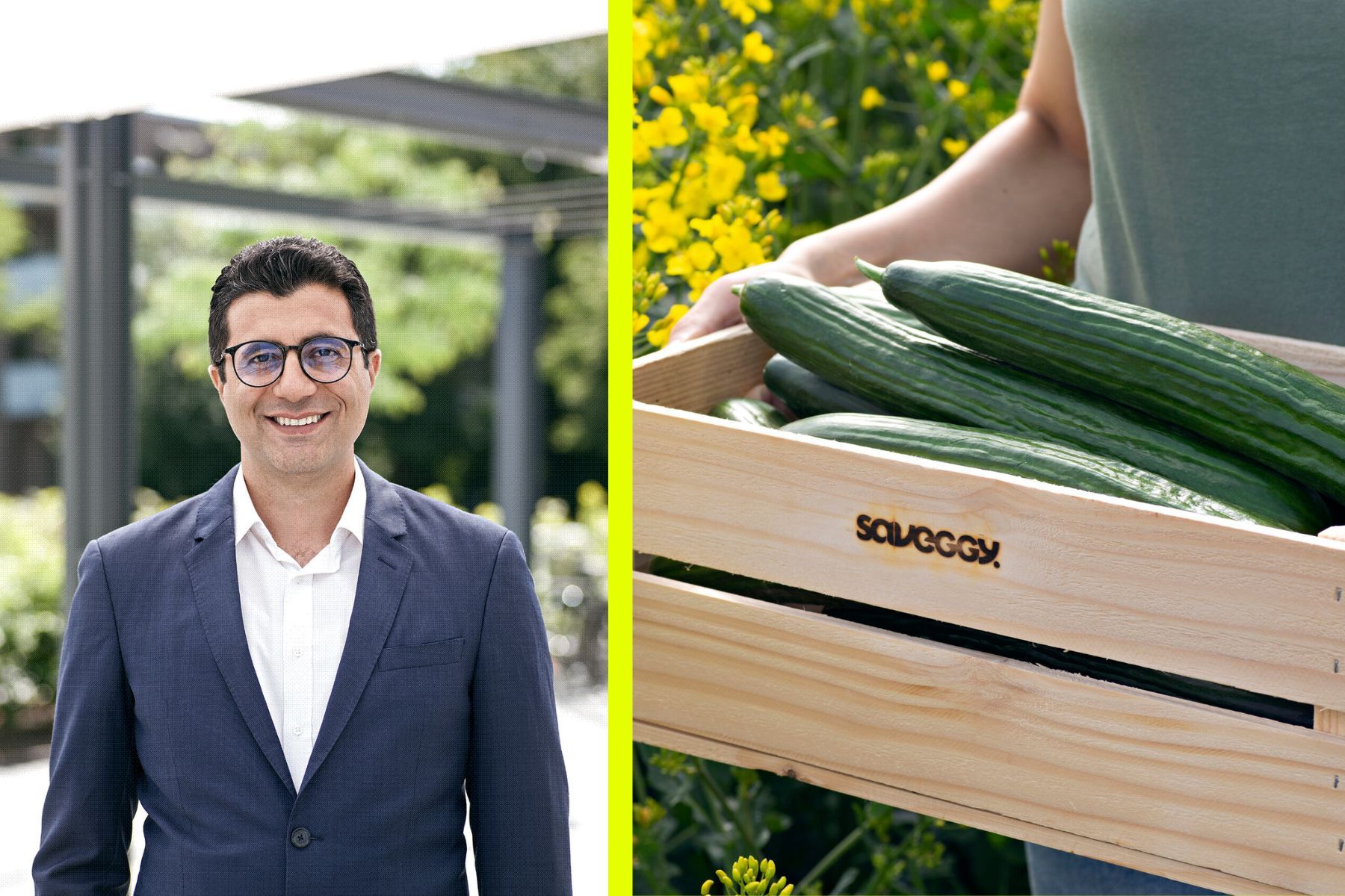 Vahid Sohrabpour, medgrundare och innovationschef på Saveggy. Foto: pressbilder.