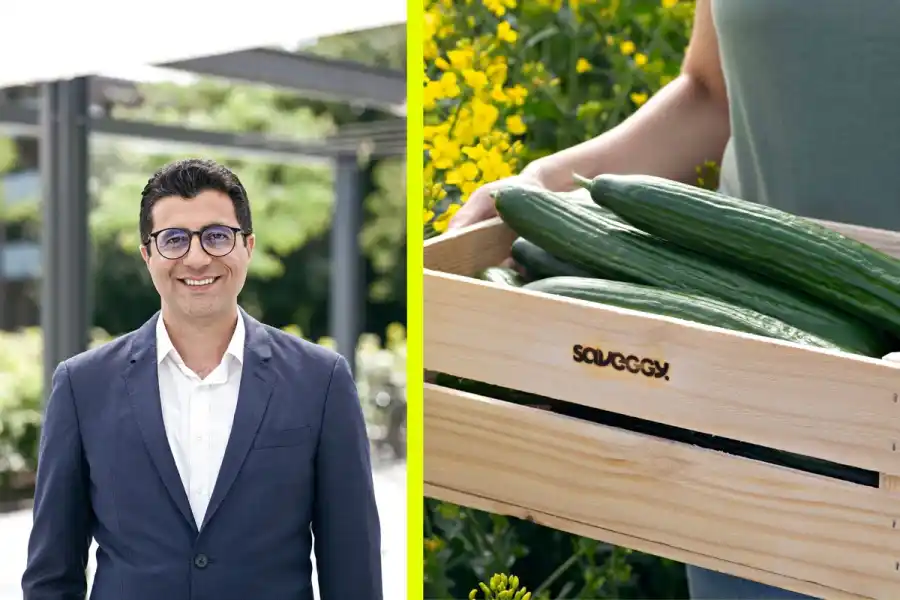 Vahid Sohrabpour, medgrundare och innovationschef på Saveggy. Foto: pressbilder.