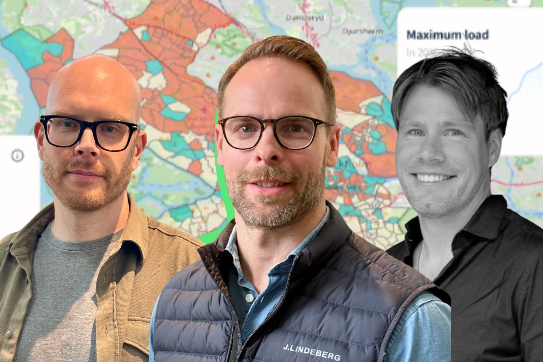 Elias Hartvigsson, Elias Bernerskog och David Steen på Endre. Foto: Pressbilder (montage).