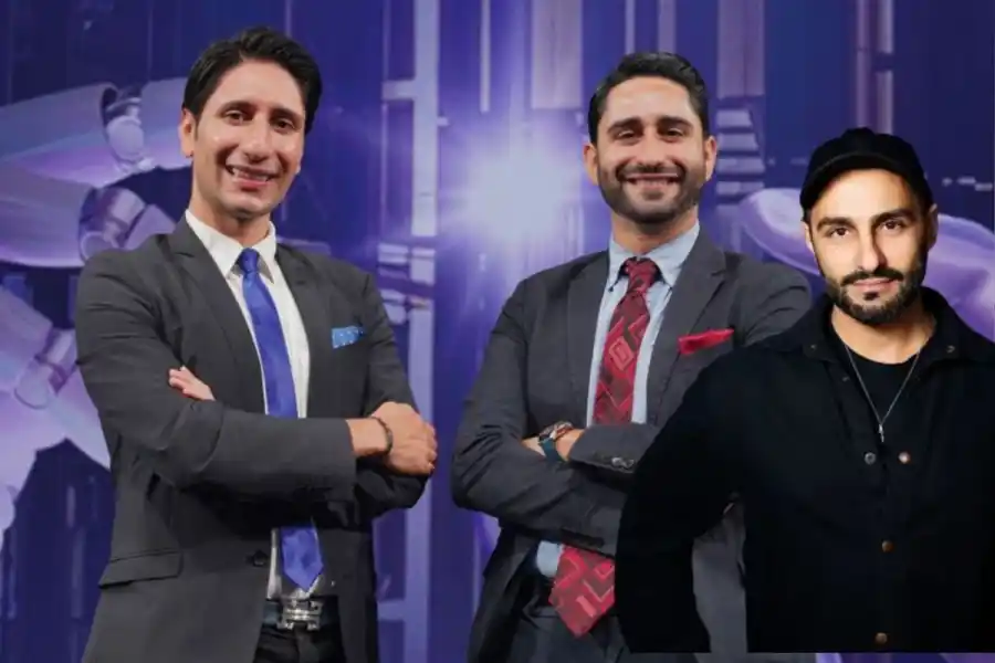 Max Mohammadi, Allen Mohammadi och Ash Pournouri. Foto: pressbilder.