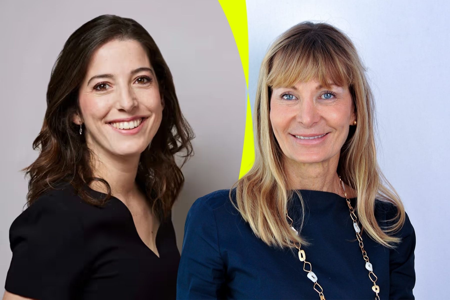 Éléonore Crespo, founder of Pigment and Elisabeth Rizzotti, founder of Newcleo are two of the only European female-founded companies achieving unicorn status. Photos: press.