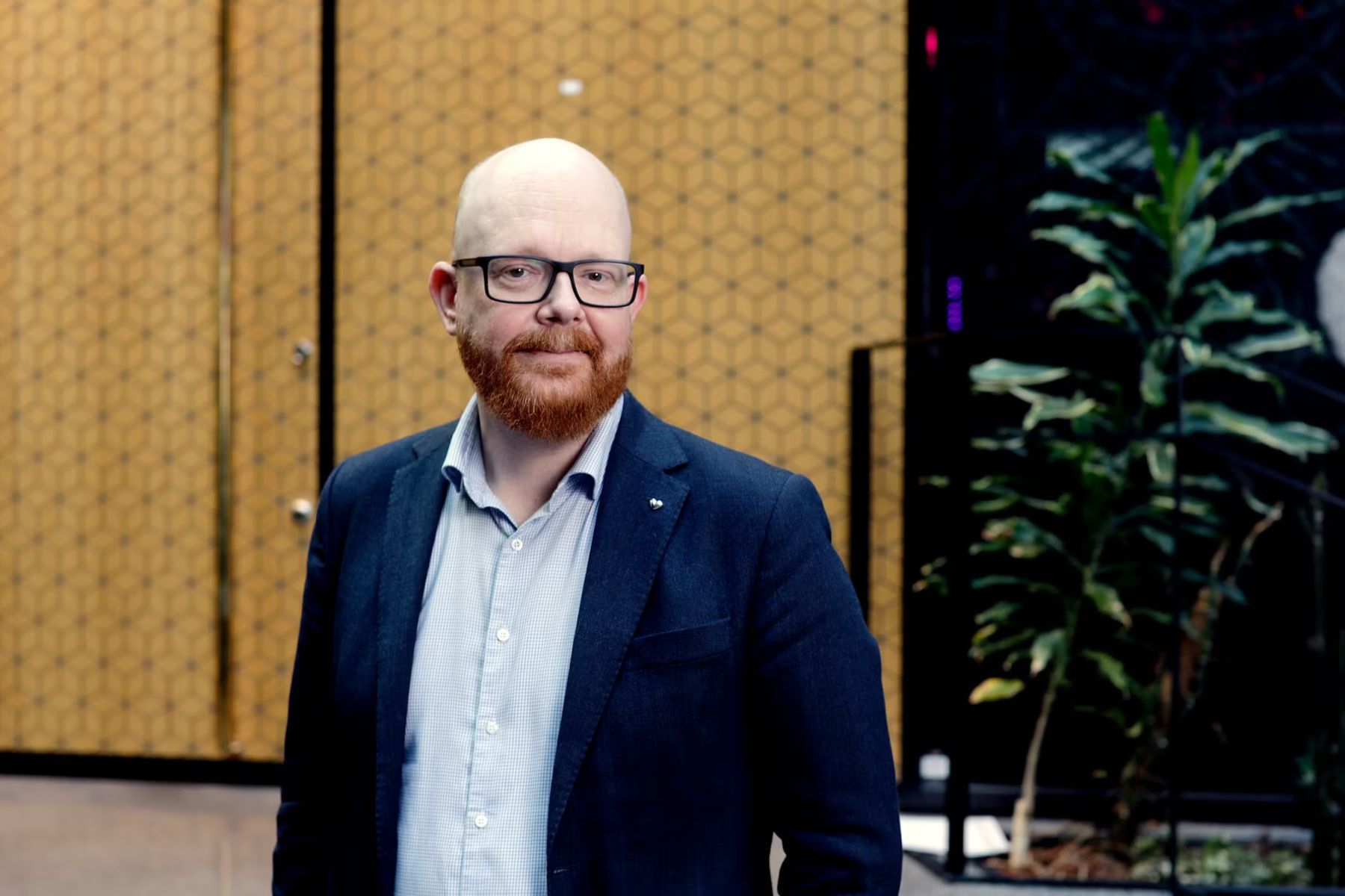 Ola Mattsson, generalsekreterare på Barncancerfonden. Foto: pressbild.