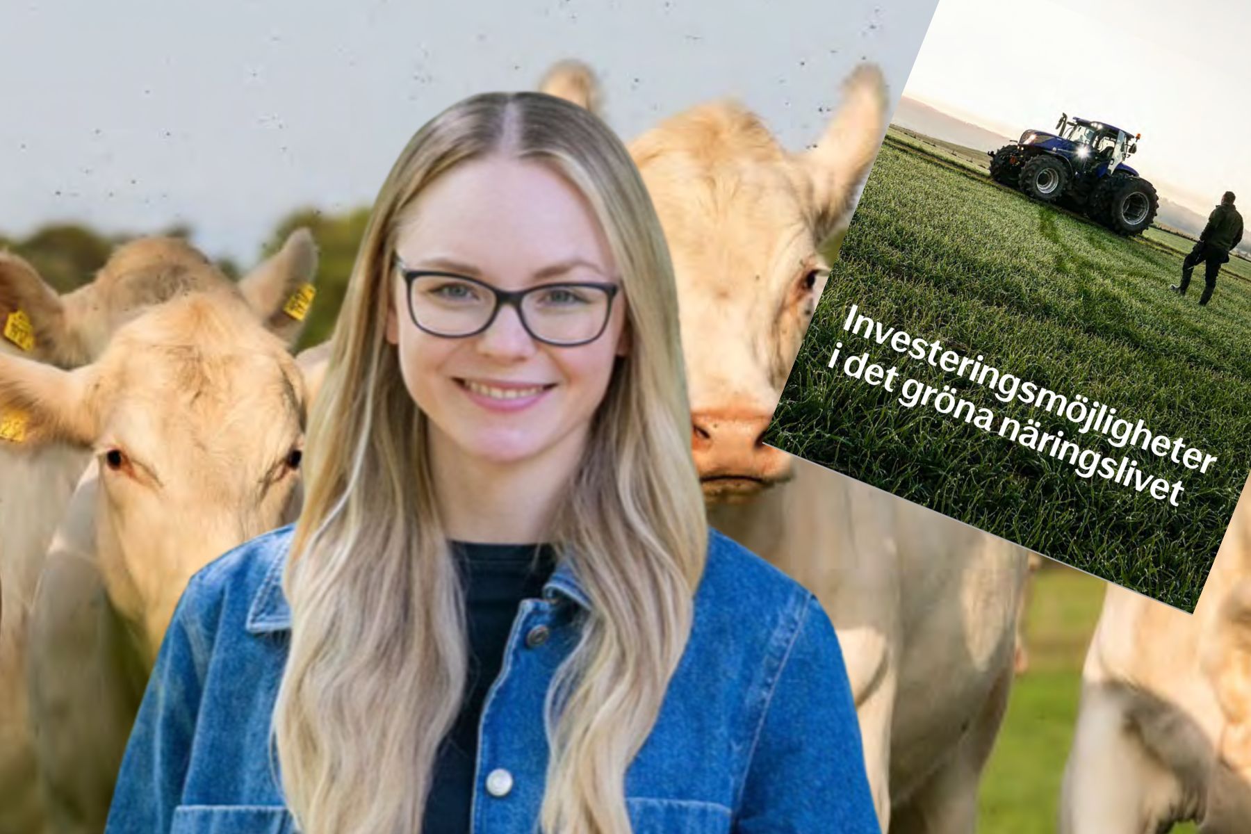 Johanna Rahm Juhlin, chef över LRF Ventures som ligger bakom rapporten. Foto: press.