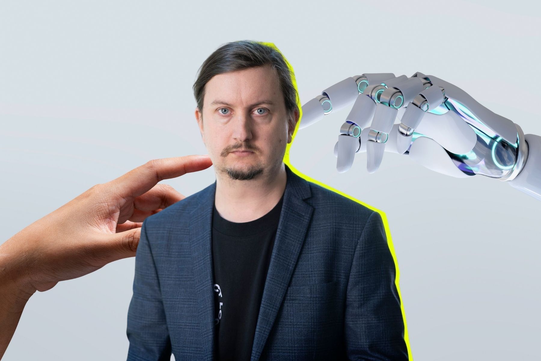 Johann Bernövall, reporter på Impact Loop. Foto: Impact Loop/Pressbild.