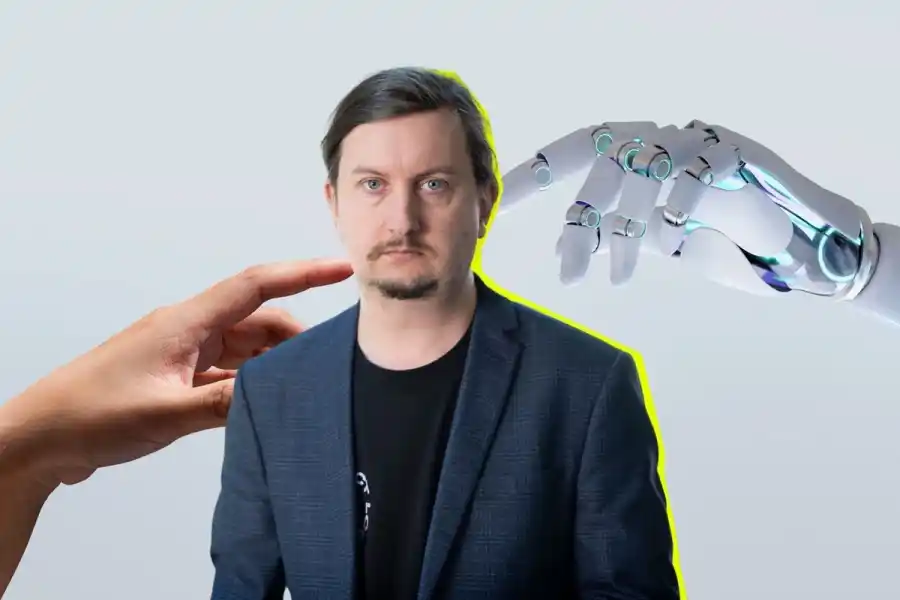 Johann Bernövall, reporter på Impact Loop. Foto: Impact Loop/Pressbild.