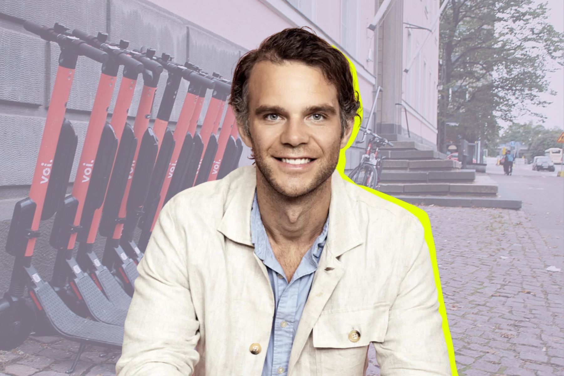 Fredrik Hjelm, co-founder and CEO of e-scooter startup Voi.