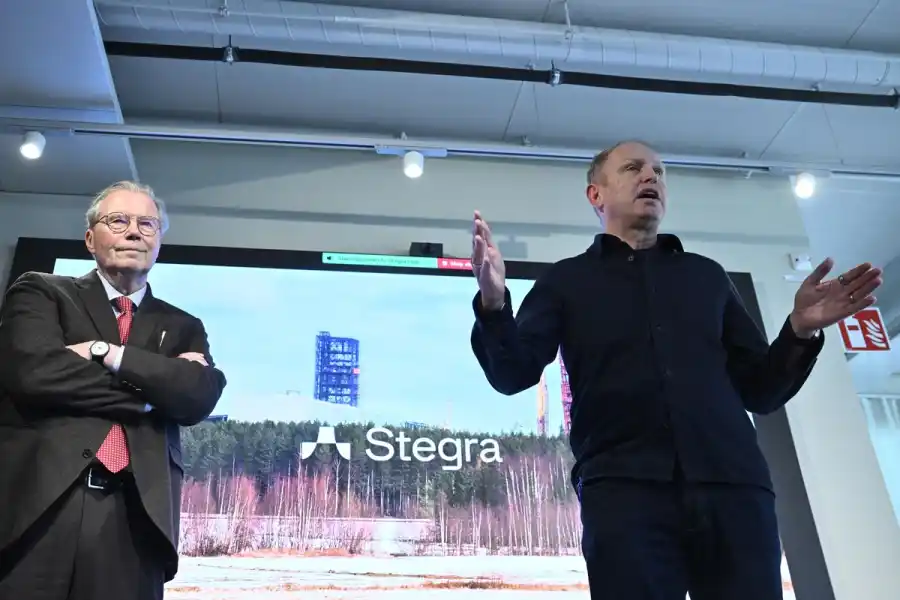 Leif Johansson och Henrik Henriksson. Foto: TT.