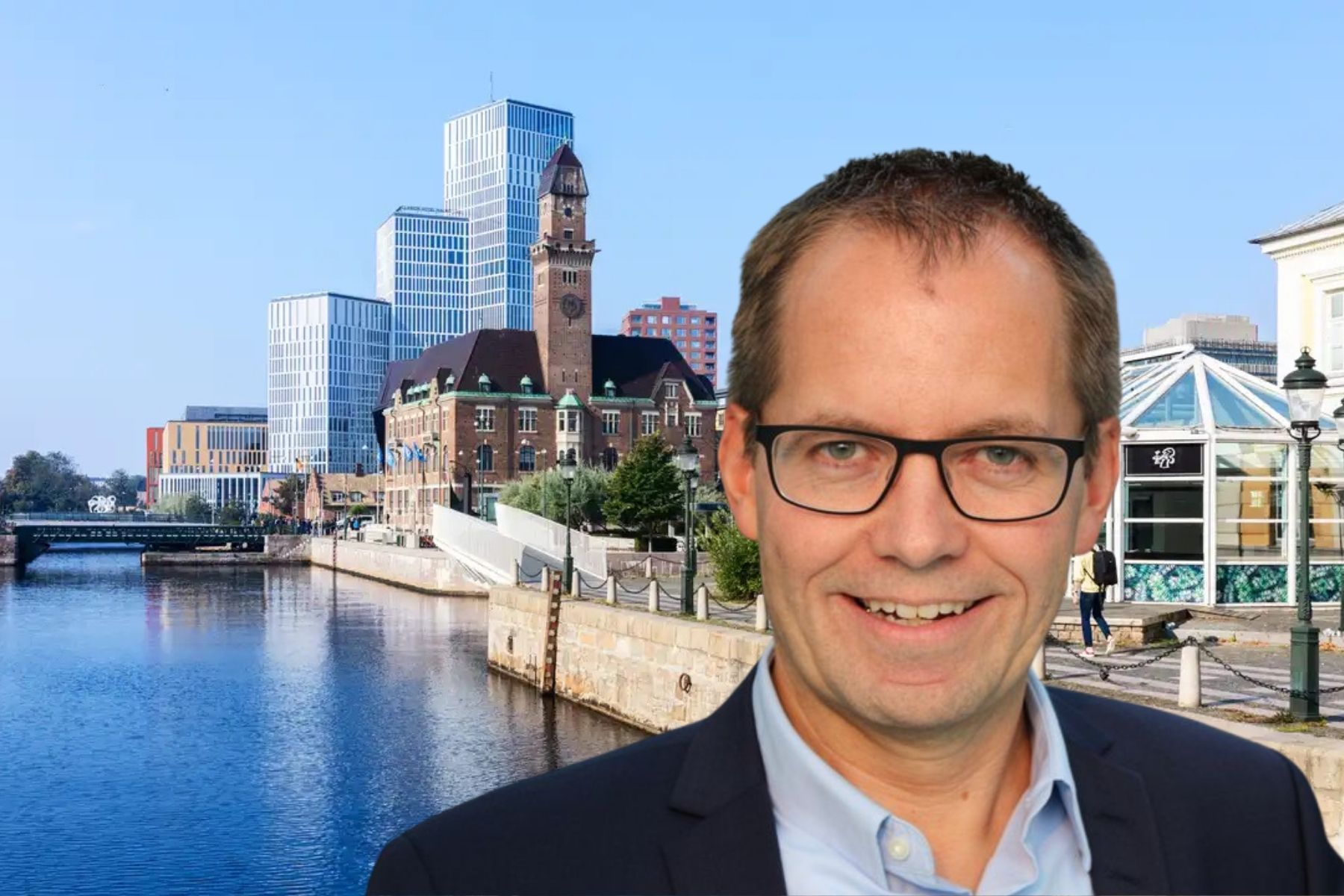 Martin Höhler, vd på Eon Energidistribution. Foto: Pressbilder (montage).