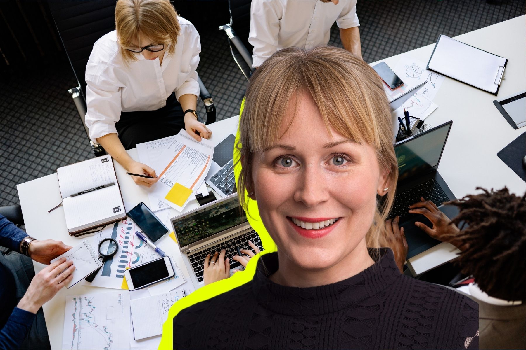 Johanna Look, byråchef och ledarskapskonsult på Westander. Foto: Pressbilder (montage).