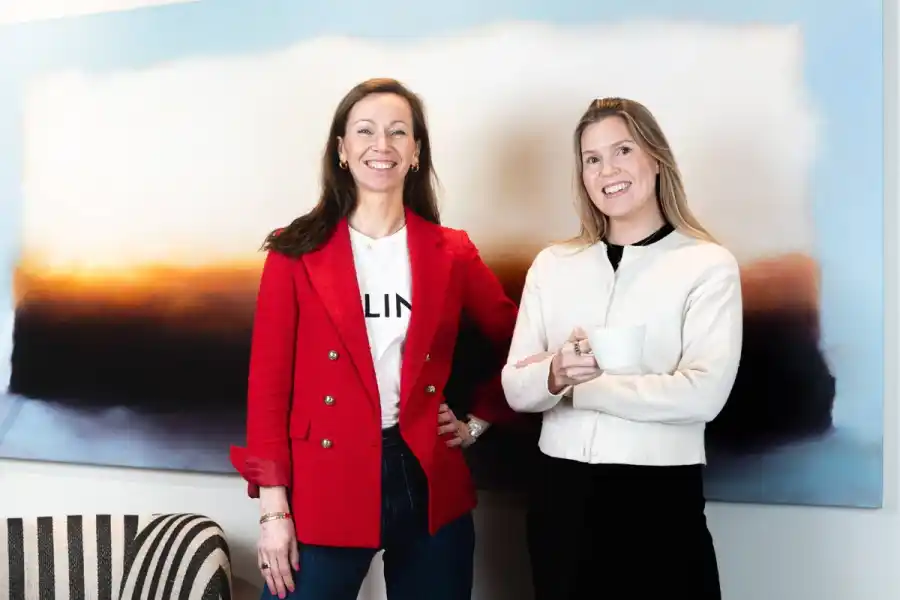Kvanted partner Maria Wasastjerna (left) and new investment manager Lyydia Lappi (right)