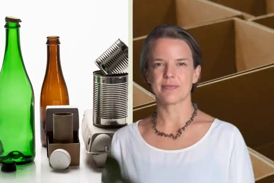 Åsa Stenmarck, handläggare och materialexpert på Naturvårdsverket. Foto: pressbilder.