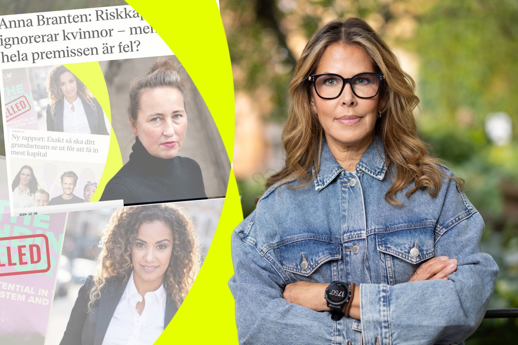 Patricia Olby Kimondo. Foto: pressbild/collage av Impact Loop.