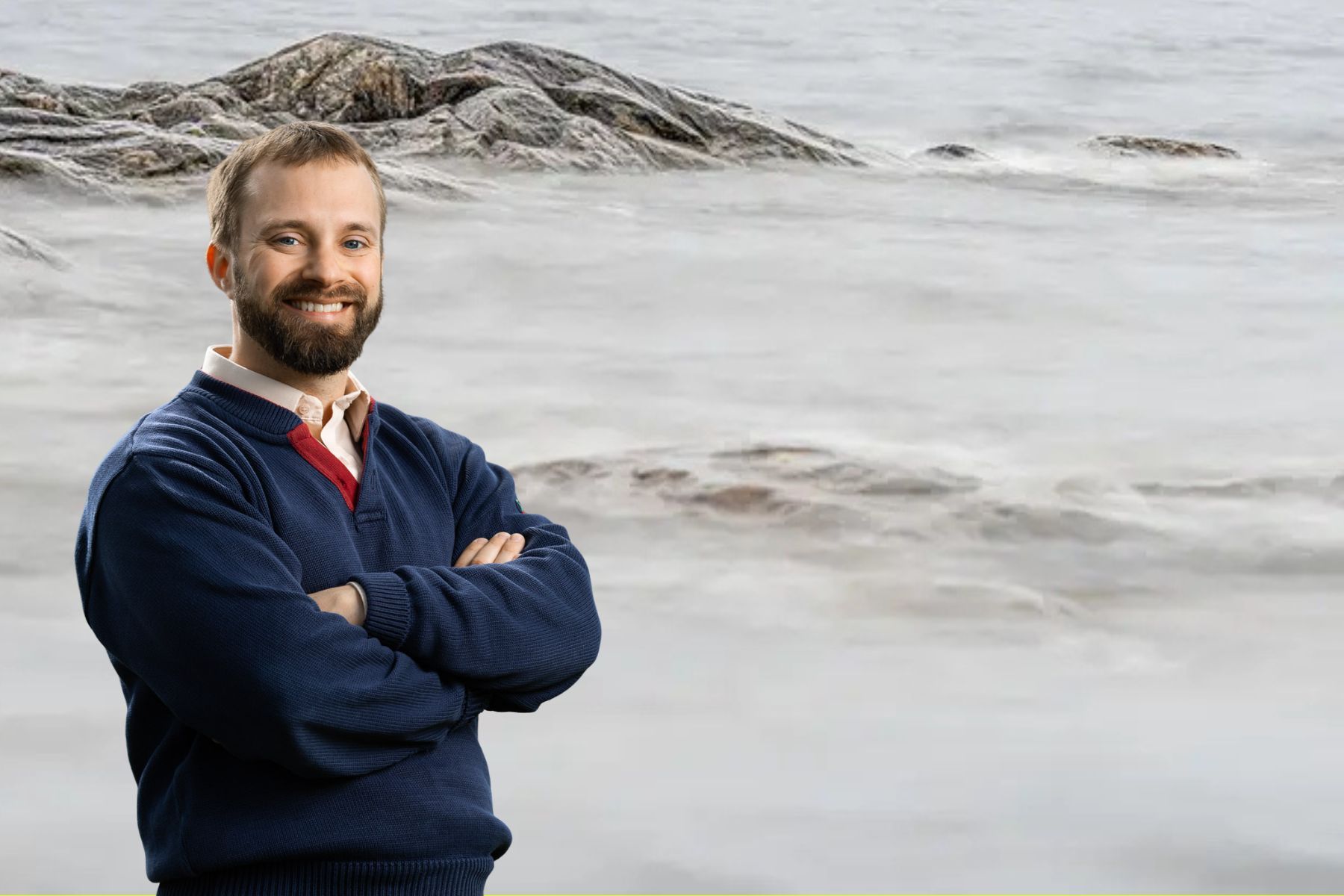 Andreas Larsson på Energiforsk. Pressbilder (montage).