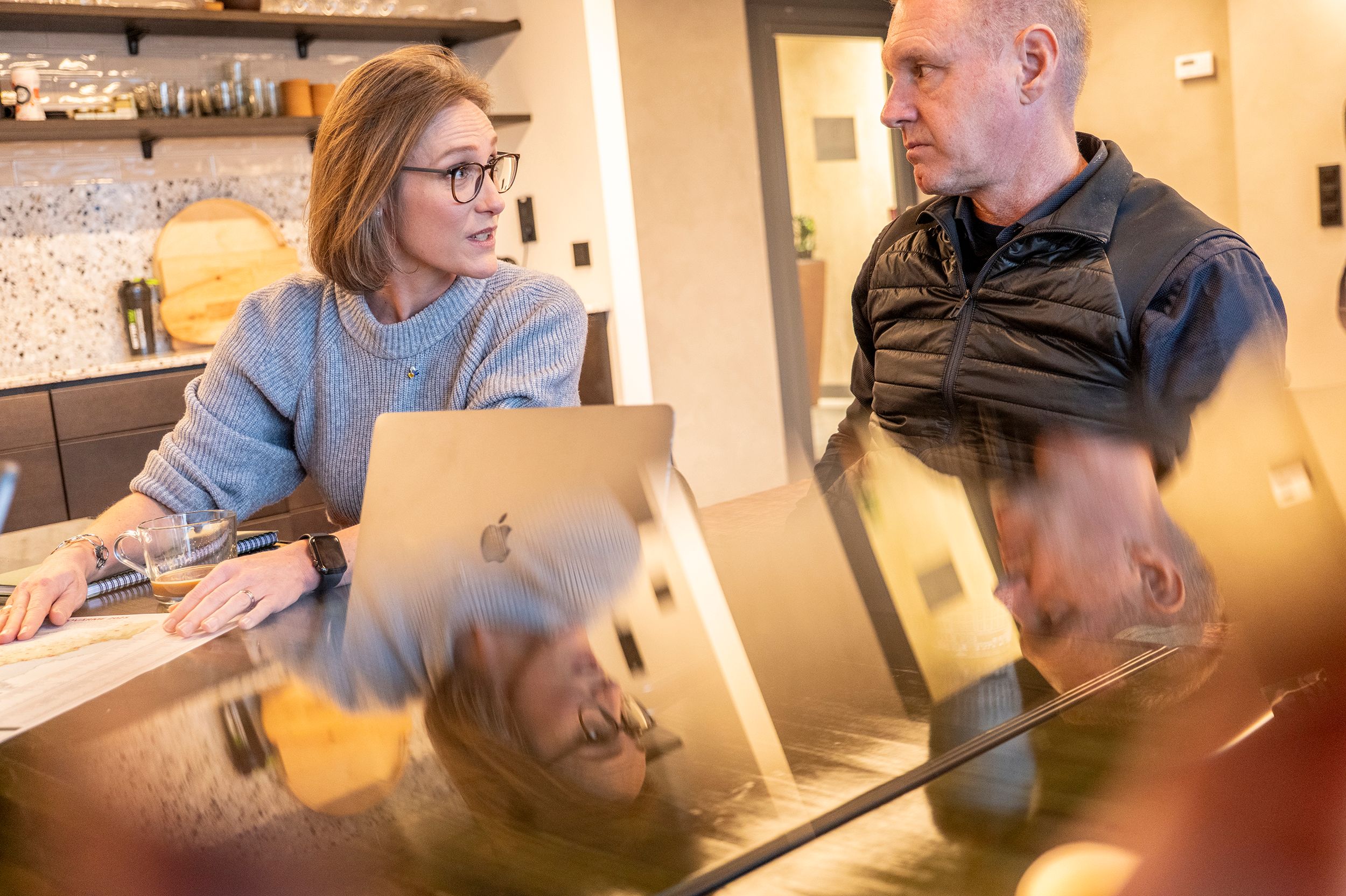 Gunilla Berggren och Thomas Öström, Nordbex. Foto: Jonas Borg