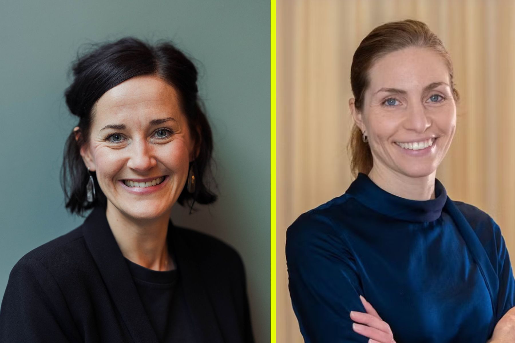 Lotta Rehn Molin, ny på T.Loop och bolagets vd Helena Fagraeus Lundström. Foto: pressbilder.