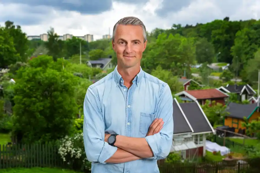 Martin Alexandersson, ordförande för Saveggy. Foto: pressbild/montage.