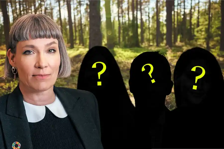 Darja Isaksson, generaldirektör för Vinnova. Foto: pressbilder. Grafik: Impact Loop.