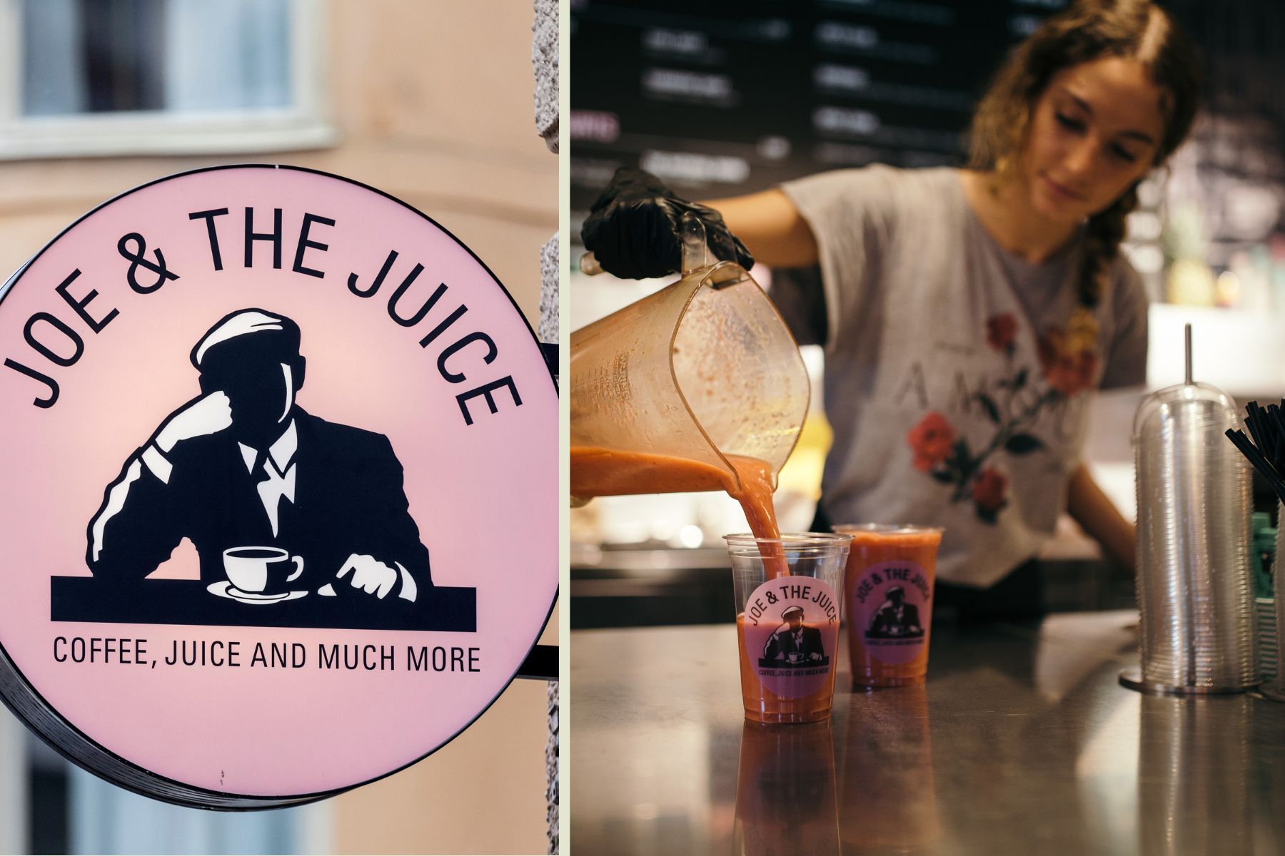 Juicekedjan Joe and the Juice säljer sina juicer i förpackningar som är förbjudna. Foto: pressbild.