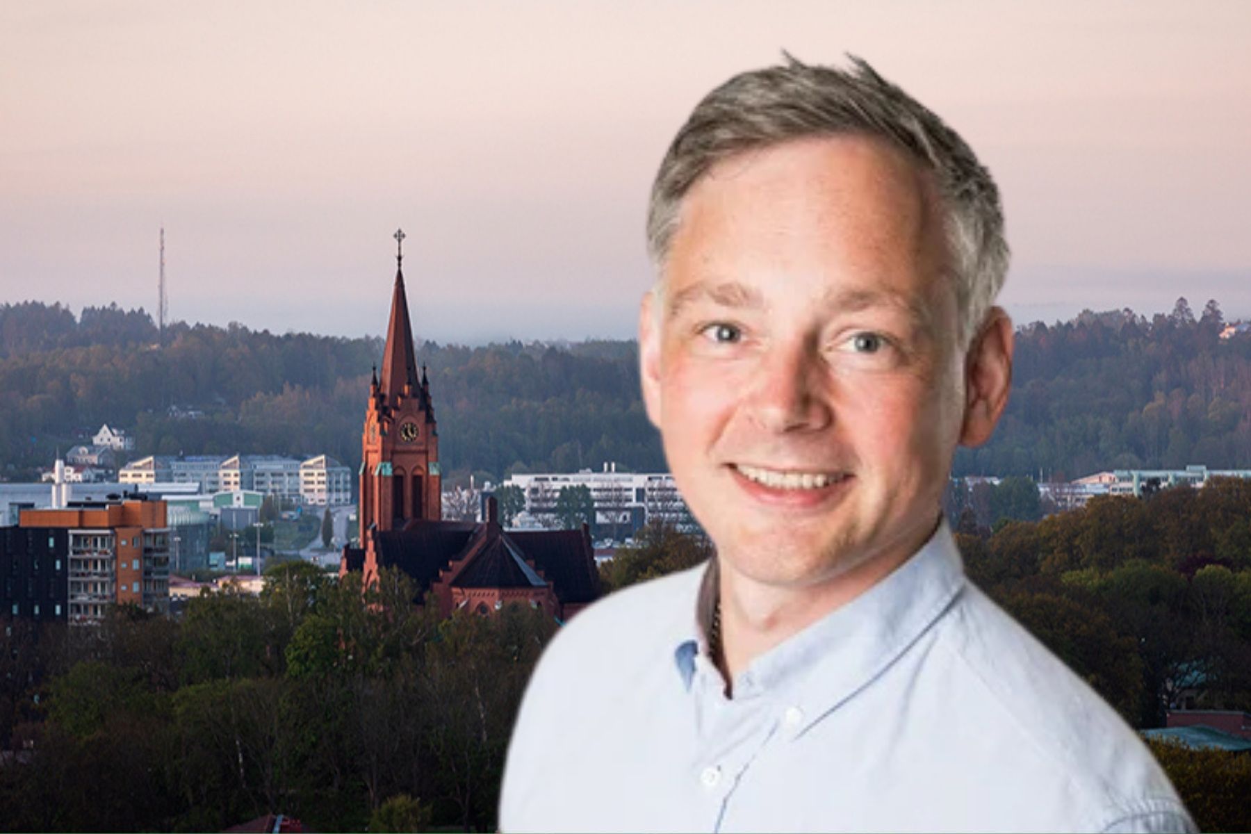 Fredrik Lundmark, Mölndal Energi. Foto: Pressbilder.