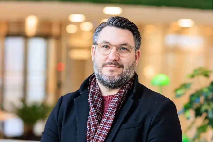 Christian Andersson, affärsutvecklare Tekniska verken. Foto: Pressbild.