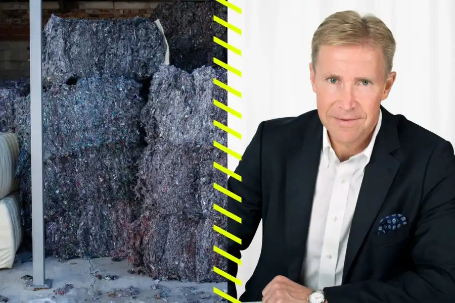 Magnus Håkansson, tillförordnad vd på Renewcell. Foto: press.